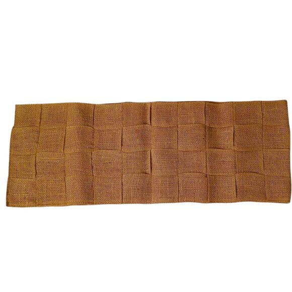 Burlap woven table runner 12 X 66 inches - Picture 3 of 4